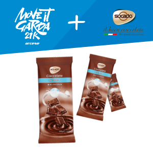 Socado Cioccolato sponsor e fornitore ufficiale della Move it Garda 21K Arcese